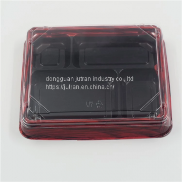 New Style Disposable Plastic Lunch Box Fast Food Containers, Food Packaging Box With Lid photo-4