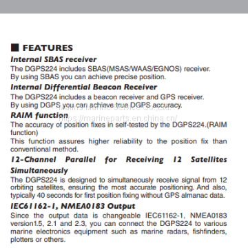 JRC JLR-4341 (DGPS 224) DGPS Receiver photo-3