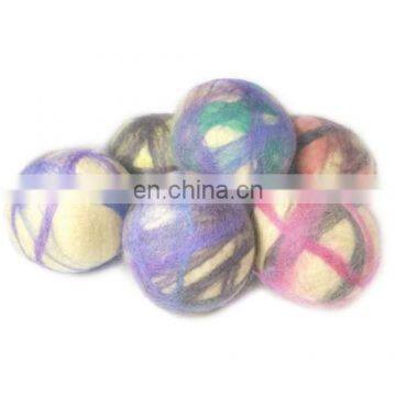 Hot Selling Eco-friendly Organic Wool Felt Dryer Balls For Laundry