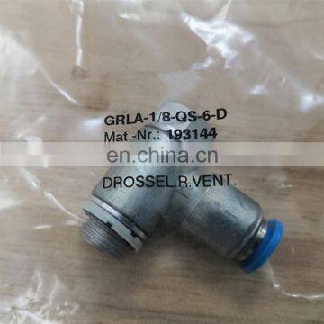 Festos push-in fitting GRLA-1/8-QS-6-D 193144