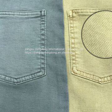 59%Cotton 39%Tencel 2%Spandex Double Weave Fabric photo-3