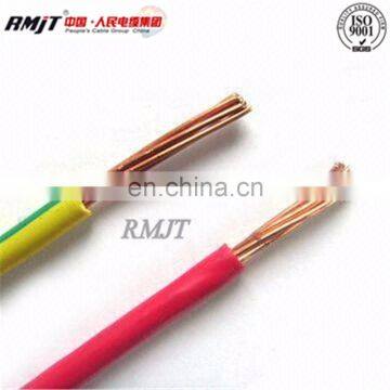 2.5mm 4mm 10mm 16mm Single Core Pvc Insulated Electrical Copper Cable Wire photo-5