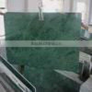 Green onyx marble slab