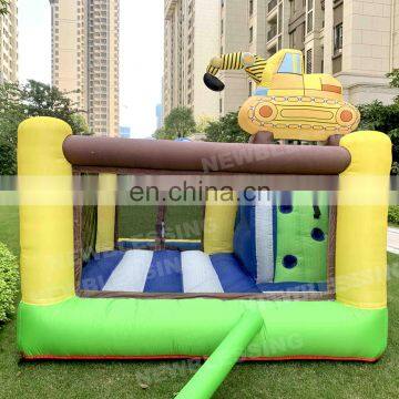 HAPPY LION Cheap Kids Air Inflatable Jumping Bouncer,,3.9x2.6x2.4m Small Inflatable Indoor Bouncer Combo photo-5