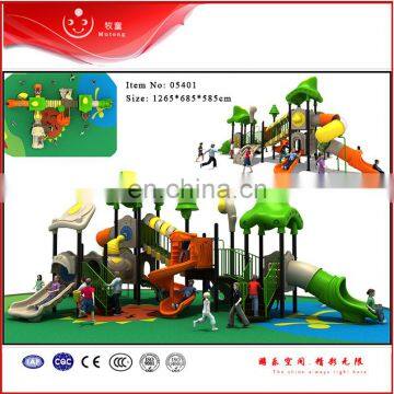 Amusement Park Equipment Kids Play Area Used Outdoor Playground Plastic Slide for Sale photo-3