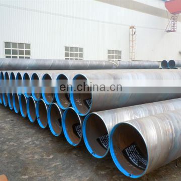 ASTM A252 Spiral submerged arc welded pipe used for piles in port or bridge.