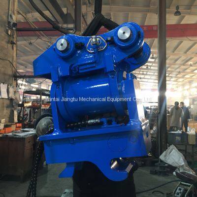 Doubled Safety Excavator Mounted Bucket 180 Degree Tilt Quick Coupler