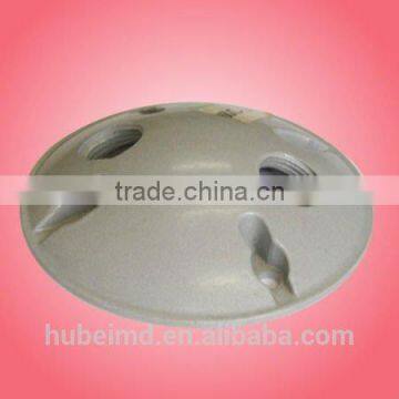 Lampholder Round Cover Kit, Gray 4 Inch photo-2