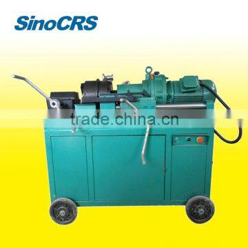 Easy operated high quality rebar tapered threading machine