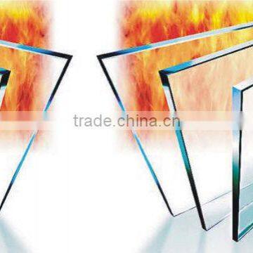 Monolithic potassium cesium Fire-resistant glass