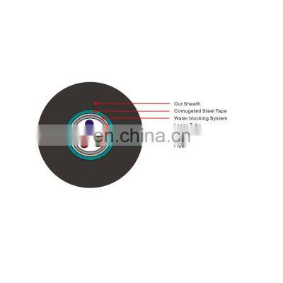 2 / 4 / 6 / 8 / 12 / 16 / 24 Core Single Mode Outdoor Armoured G657A GYXTW Fiber Optical Cable photo-2