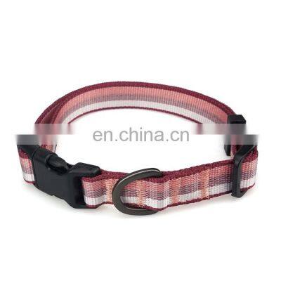 New fashion durable high quality nylon dog collar factory price hot selling pet collar