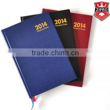 2014 daily hardcover notebook week to view Calendar Pad Pro