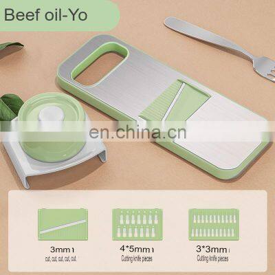 High Quality Hand Operated Potato Vegetable Cutter Slicer photo-4