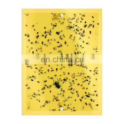 Double Side Garden Greenhouse Fly Control Yellow Glue Board Insect Sticky Traps Sticky Fly Paper Fly Killers