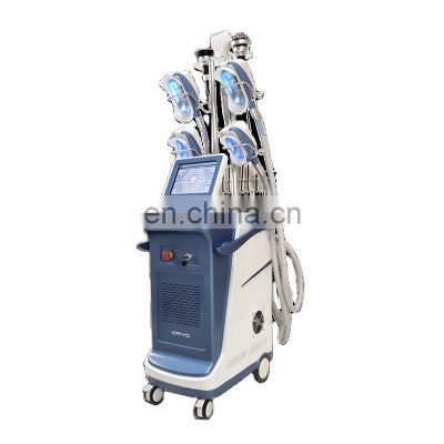 2021 new arrivals cryolipolysis 360 five handles+laser pad+40K cavitation+rf function