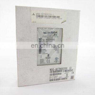 Mitsubishi plc module controller module WS0-GETH00200