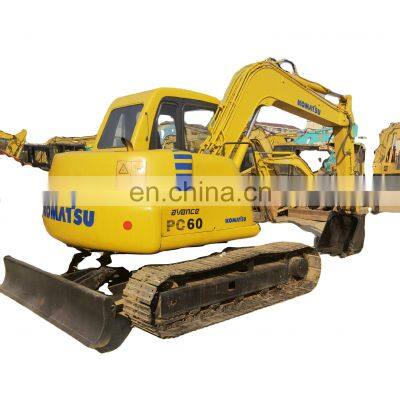 Japan  Komatsu crawler excavator PC60-7