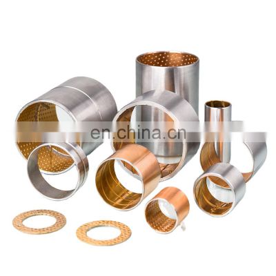 Hardened Steel Bimetal Bushing Composed of High Carbon Steel Backing and Bronze Copper Alloy for Automobile Agriculture Machine.