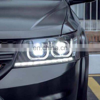 Upgrade the Latest Led DRL HID Xenon Headlamp Headlight for Dodge Journey Head Lamp Head Light 2009-2019 photo-4