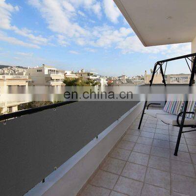 UV Protection Weather- Resistant 3' x 10' Balcony Privacy Screen PVC Balcony Side Cover For Apartments Home Shield 88% photo-5