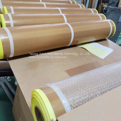 Waterproof High Temperature Non-Stick Brown Color PTFE Adhesive Tape photo-4
