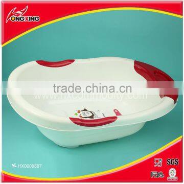 Big new colorful cheap kids plastic bathtub with stand