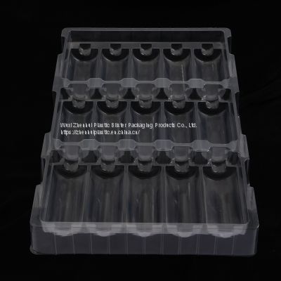 plastic packaging customized containers PET blister trays vacuum forming supplier