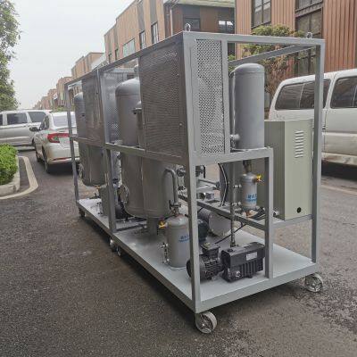 Mobile Used Lubricant Oil Recycling Machine/Oil Purifying Plant photo-3