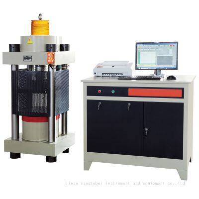 PLC-Controlled Compression Testing Equipment for Concrete Cylinders 1500kN