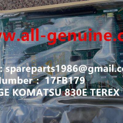17FB179 CARD GE MT4400AC MT3600 KOMATSU 8830E 930E TEREX BELAZ 75131 MINING DUMP TRUCK HAULER