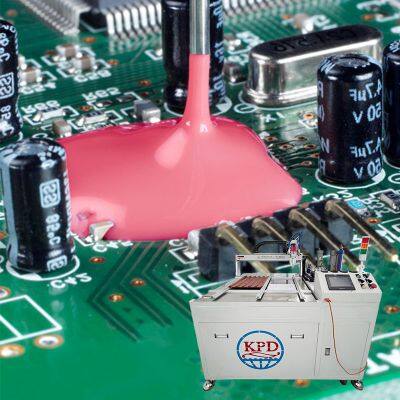 2 Component Epoxy Dispenser Epoxy Resin Mixing and Dosing Machine Epoxy Potting Machine for Sensor and Inductor Coils Potting and Encapsulation photo-2