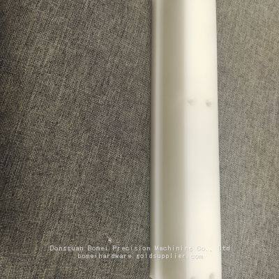 CNC белая слайд-рейка из ПОМ, пластиковый блок из нейлона, УВМПЭ, линейные пластиковые полосы