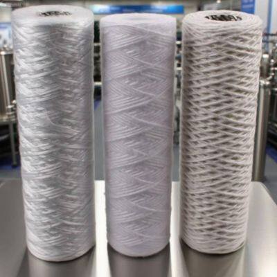 pp Wound Filter Cartridge, Precision Filtration, Depth Filtration, High Dirt-holding Capacity, Polypropylene Material, Liquid Purification, Chemical Compatibility, Industrial Water Treatment