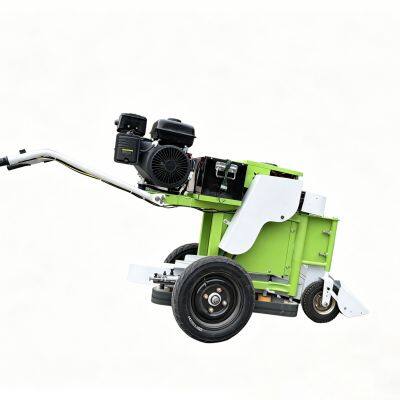 Walking Type Special Cumin Reaper Machine Exclusive for Cumin Crop Harvest With Neat Cutting and Laying Performance