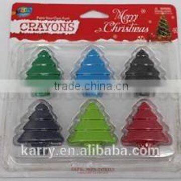 Christmas Plastic Crayons A0135