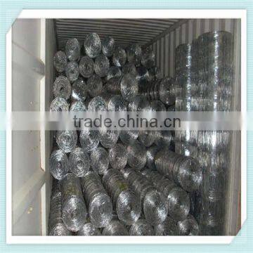 Hot-dipped galvanized zinc coated 220g/m2 grassland and horse fence mesh