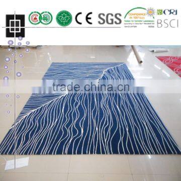 Morden Pattern Design Decorative Indoor Rugs Custom Hanamde Carpet