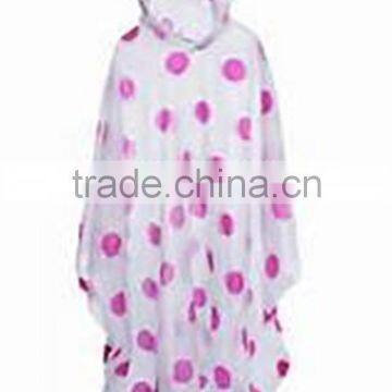 Hooded Waterproof PVC Poncho Material Rain Poncho