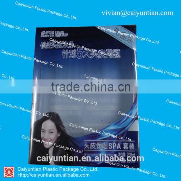 liquid shampoo Packaging bag/customized printing plastic bag for liquid shampoo