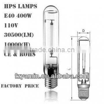 JX Standard HPS 400W High Pressure Sodium Lamps of lighting T-Shape- Factory Supply