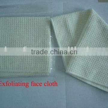 microfiber waffle wash cloth exfoliating face cloth