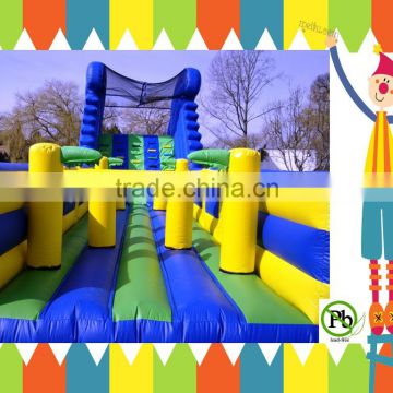 giant cheap inflatable obstacle course for sale