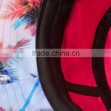 Colorful Funny Flat Top Custom Printed Bucket Hat photo-6