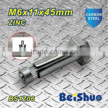 BS1Z06 2015 new hot sale !Expansion Anchor Bolt hex bolt Grade 8.8