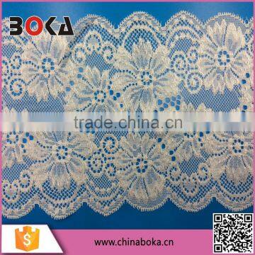 Nylon Spandex French Lace Flower Lace