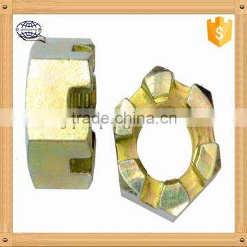 Nylon Slotted Round Nut ,Self-locking Nut photo-3