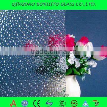 Transparent Toughened Safety 3-19mm Patterned Glass photo-3