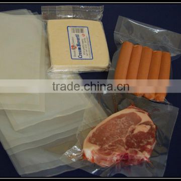 Top Quality plastic food Nylon vacuum bag for frozen food packaging