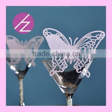 Various Color Butterfly Wedding Party Decoration Place Cards JK-71